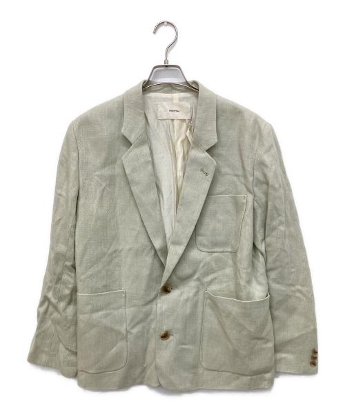 TODAYFUL（トゥデイフル）TODAYFUL (トゥデイフル) Boyfriend Linen Jacket 黄緑 サイズ:36の古着・服飾アイテム