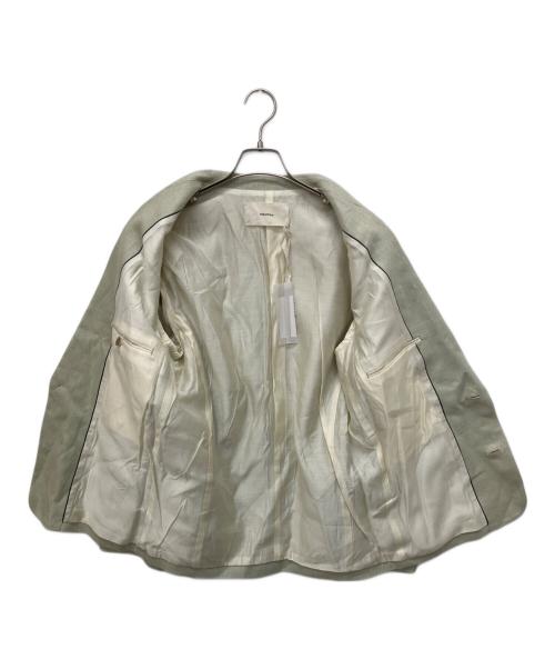TODAYFUL（トゥデイフル）TODAYFUL (トゥデイフル) Boyfriend Linen Jacket 黄緑 サイズ:36の古着・服飾アイテム
