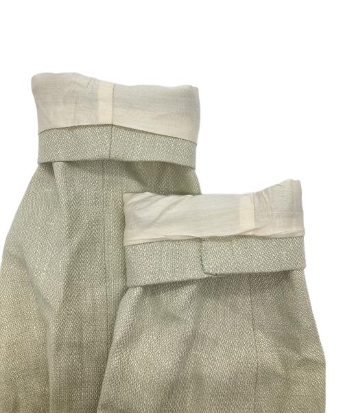 TODAYFUL（トゥデイフル）TODAYFUL (トゥデイフル) Boyfriend Linen Jacket 黄緑 サイズ:36の古着・服飾アイテム