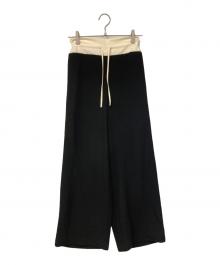 HeRIN.CYE（ヘリンドットサイ）の古着「Drost gather pants」｜ブラック