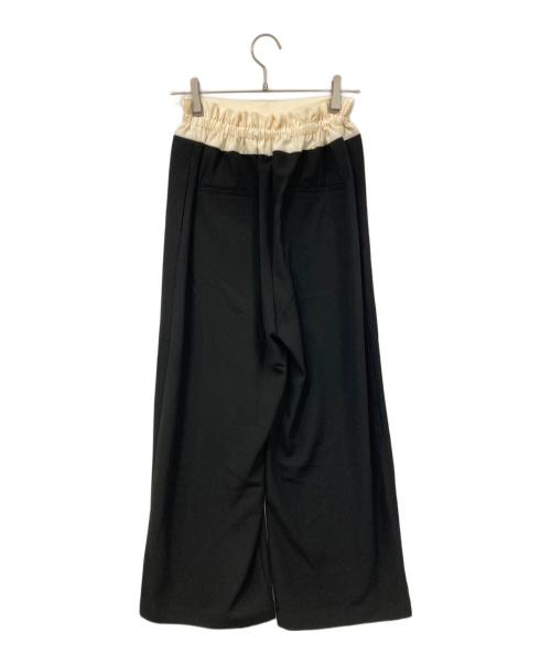 HeRIN.CYE（ヘリンドットサイ）HeRIN.CYE (ヘリンドットサイ) Drost gather pants ブラック サイズ:SIZE 36の古着・服飾アイテム
