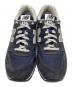NEW BALANCE (ニューバランス) ローカットスニーカー ネイビー サイズ:SIZE 27cm：7000円