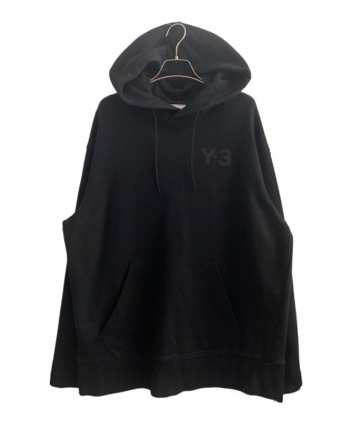 Y-3（ワイスリー）Y-3 (ワイスリー) CLASSIC CHEST LOGO HOODIE ブラック サイズ:Sの古着・服飾アイテム