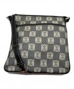 LOEWEロエベ）の古着「モノグラムショルダーバッグ」｜グレー