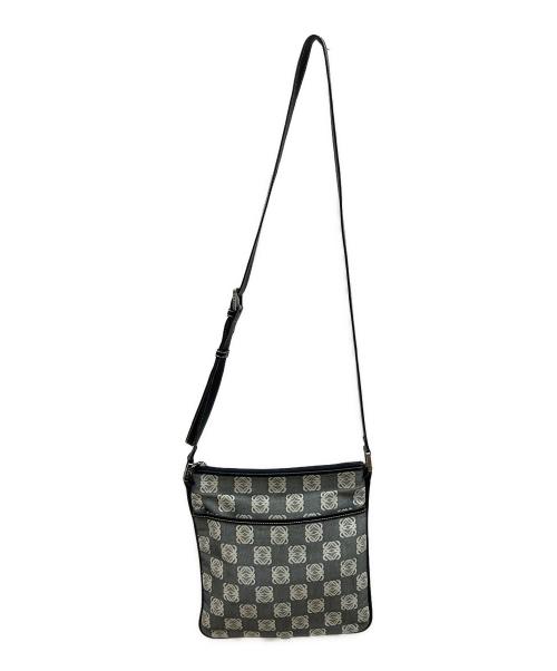 LOEWE（ロエベ）LOEWE (ロエベ) モノグラムショルダーバッグ グレーの古着・服飾アイテム
