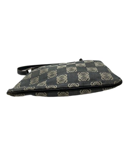 LOEWE（ロエベ）LOEWE (ロエベ) モノグラムショルダーバッグ グレーの古着・服飾アイテム