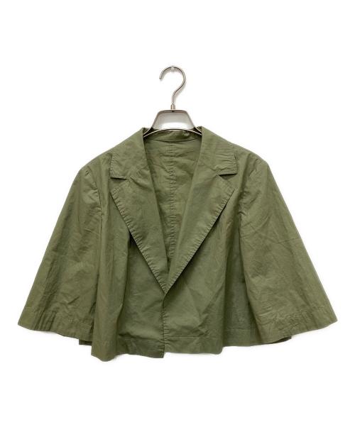 ESTNATION（エストネーション）ESTNATION (エストネーション) タイプライターシャツジャケット カーキ サイズ:38の古着・服飾アイテム
