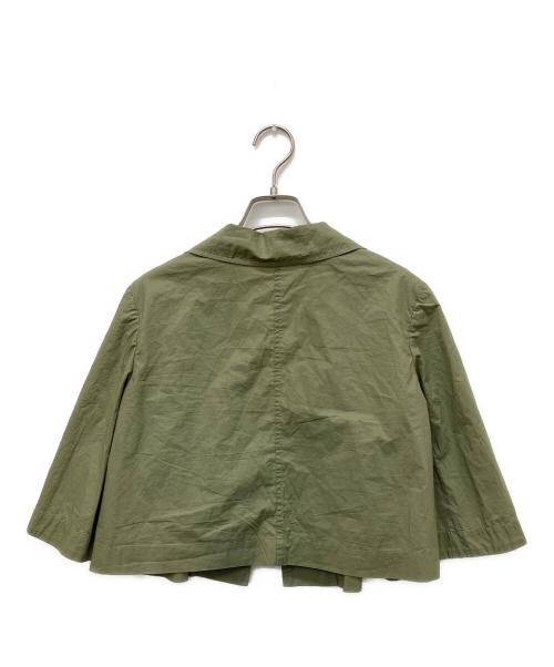 ESTNATION（エストネーション）ESTNATION (エストネーション) タイプライターシャツジャケット カーキ サイズ:38の古着・服飾アイテム