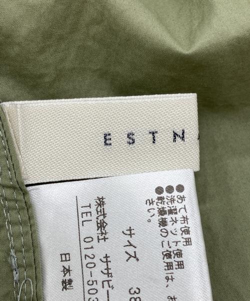 ESTNATION（エストネーション）ESTNATION (エストネーション) タイプライターシャツジャケット カーキ サイズ:38の古着・服飾アイテム
