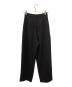 CLANE (クラネ) BASIC TUCK PANTS ブラック 未使用品：8000円