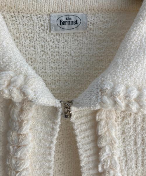 the Barnnet（ザ バーネット）the Barnnet (ザ バーネット) Vanessa Cotton Boucle Cardigan アイボリー サイズ:FREEの古着・服飾アイテム