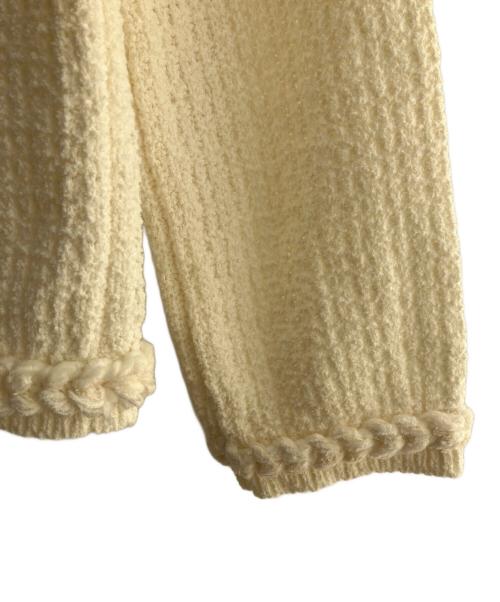 the Barnnet（ザ バーネット）the Barnnet (ザ バーネット) Vanessa Cotton Boucle Cardigan アイボリー サイズ:FREEの古着・服飾アイテム