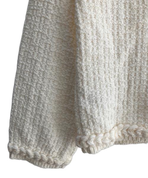 the Barnnet（ザ バーネット）the Barnnet (ザ バーネット) Vanessa Cotton Boucle Cardigan アイボリー サイズ:FREEの古着・服飾アイテム