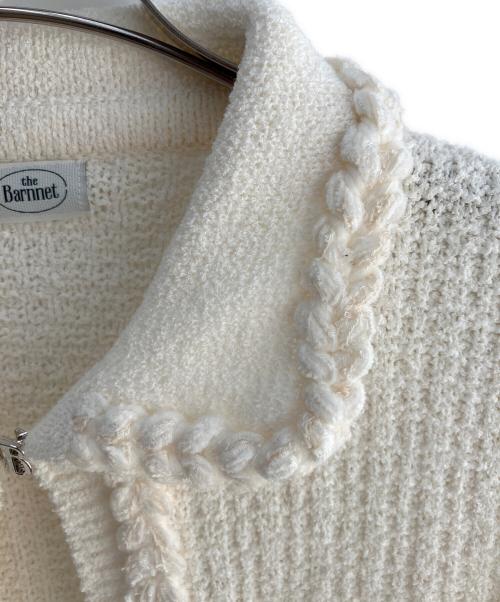 the Barnnet（ザ バーネット）the Barnnet (ザ バーネット) Vanessa Cotton Boucle Cardigan アイボリー サイズ:FREEの古着・服飾アイテム