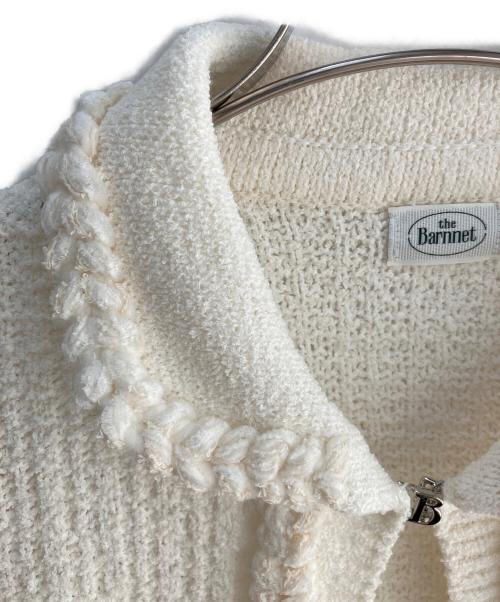 the Barnnet（ザ バーネット）the Barnnet (ザ バーネット) Vanessa Cotton Boucle Cardigan アイボリー サイズ:FREEの古着・服飾アイテム