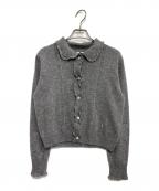 the Barnnetザ バーネット）の古着「Cady Heron Scallop Knit Cardigan」｜グレー