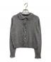 the Barnnet（ザ バーネット）の古着「Cady Heron Scallop Knit Cardigan」｜グレー