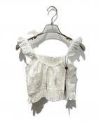 the Barnnetザ バーネット）の古着「Fes Frill Top」｜ホワイト
