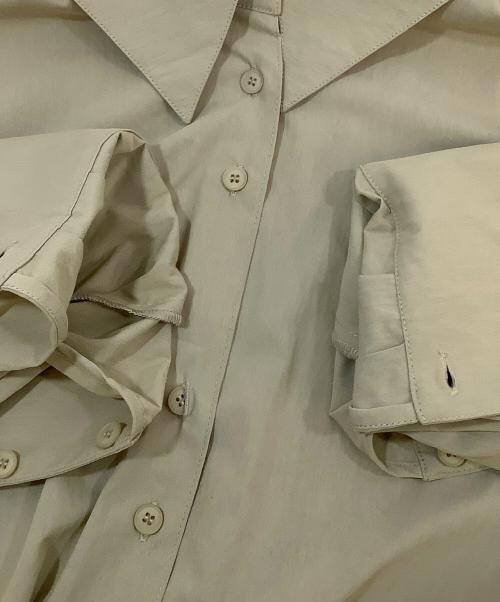 TODAYFUL（トゥデイフル）TODAYFUL (トゥデイフル) Useful Chambray Shirts ベージュ サイズ:Fの古着・服飾アイテム