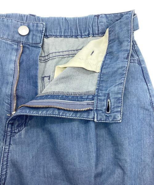 J.PRESS（ジェイプレス）J.PRESS (ジェイプレス) 4ozライトデニム ワイド パンツ インディゴ サイズ:9の古着・服飾アイテム