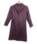 'S Max Maraエスマックスマーラ）の古着「ガウンコート」｜パープル