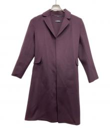 'S Max Mara（エスマックスマーラ）の古着「ガウンコート」｜パープル