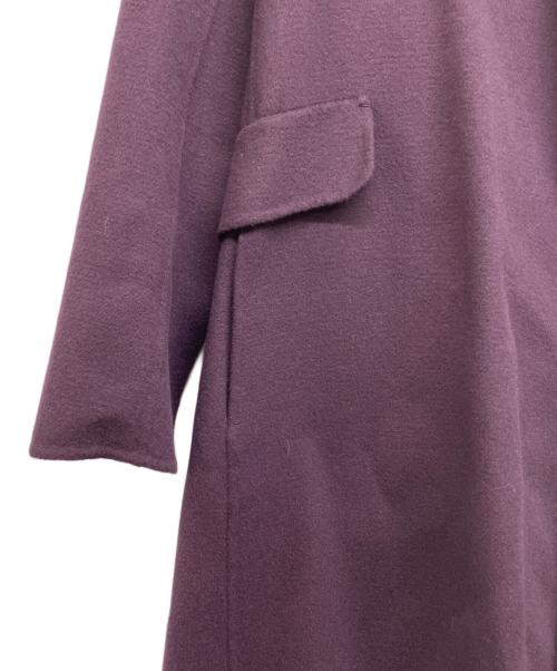 'S Max Mara（エスマックスマーラ）'S Max Mara (エスマックスマーラ) ガウンコート パープル サイズ:36の古着・服飾アイテム