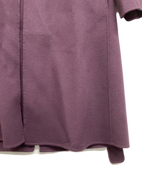 'S Max Mara（エスマックスマーラ）'S Max Mara (エスマックスマーラ) ガウンコート パープル サイズ:36の古着・服飾アイテム