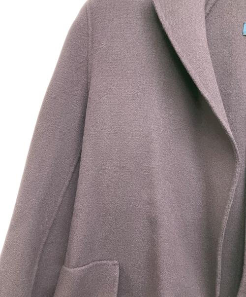 'S Max Mara（エスマックスマーラ）'S Max Mara (エスマックスマーラ) ガウンコート パープル サイズ:36の古着・服飾アイテム