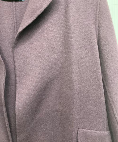 'S Max Mara（エスマックスマーラ）'S Max Mara (エスマックスマーラ) ガウンコート パープル サイズ:36の古着・服飾アイテム