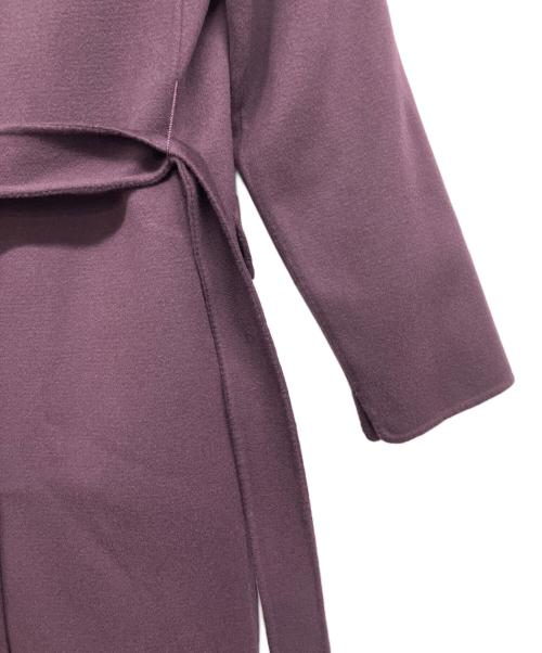 'S Max Mara（エスマックスマーラ）'S Max Mara (エスマックスマーラ) ガウンコート パープル サイズ:36の古着・服飾アイテム
