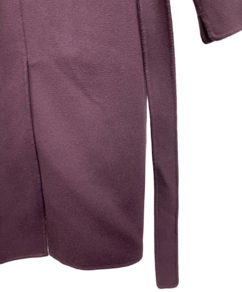'S Max Mara（エスマックスマーラ）'S Max Mara (エスマックスマーラ) ガウンコート パープル サイズ:36の古着・服飾アイテム