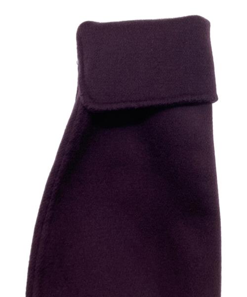 'S Max Mara（エスマックスマーラ）'S Max Mara (エスマックスマーラ) ガウンコート パープル サイズ:36の古着・服飾アイテム