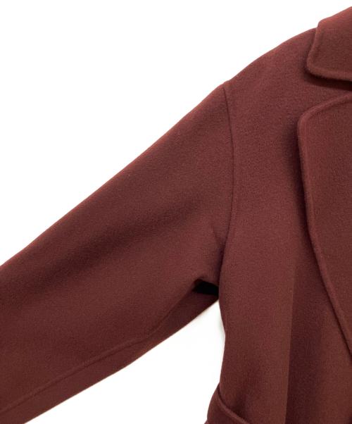 'S Max Mara（エスマックスマーラ）'S Max Mara (エスマックスマーラ) ガウンコート ブラウン サイズ:36の古着・服飾アイテム