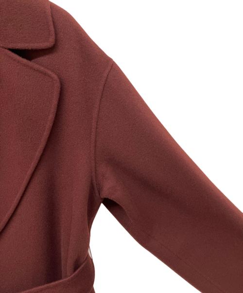 'S Max Mara（エスマックスマーラ）'S Max Mara (エスマックスマーラ) ガウンコート ブラウン サイズ:36の古着・服飾アイテム