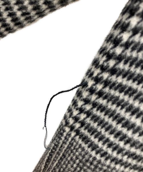 'S Max Mara（エスマックスマーラ）'S Max Mara (エスマックスマーラ) ガウンコート ブラック×ホワイト サイズ:34の古着・服飾アイテム