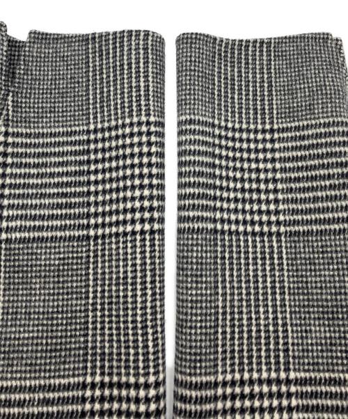 'S Max Mara（エスマックスマーラ）'S Max Mara (エスマックスマーラ) ガウンコート ブラック×ホワイト サイズ:34の古着・服飾アイテム