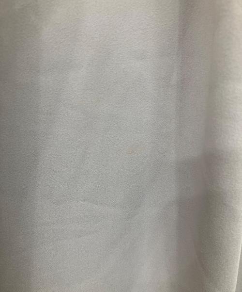 ADORE（アドーア）ADORE (アドーア) クリアジョーゼットワンピース グレー サイズ:36の古着・服飾アイテム
