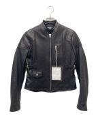 Acne studiosアクネ ストゥディオス）の古着「レザーバイカージャケット」｜ブラック