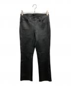 AP STUDIOエーピーストゥディオ）の古着「レザーコンフォートパンツ」｜ブラック