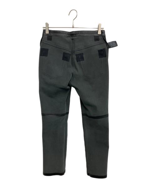 AP STUDIO（エーピーストゥディオ）AP STUDIO (エーピーストゥディオ) レザーコンフォートパンツ ブラック サイズ:36の古着・服飾アイテム