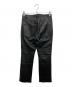 AP STUDIO (エーピーストゥディオ) レザーコンフォートパンツ ブラック サイズ:36：8000円