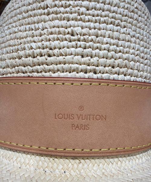 LOUIS VUITTON（ルイ ヴィトン）LOUIS VUITTON (ルイ ヴィトン) フェドラ LV サマー スターダスト ナチュラル サイズ:Freeの古着・服飾アイテム