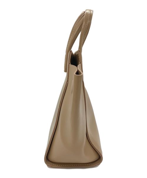 YAHKI（ヤーキ）YAHKI (ヤーキ) 2WAYハンドバッグ ベージュの古着・服飾アイテム