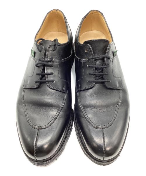 PARABOOT（パラブーツ）PARABOOT (パラブーツ) Uチップシューズ ブラック サイズ:8　1/2の古着・服飾アイテム