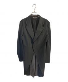 COMME des GARCONS HOMME PLUS（コムデギャルソンオムプリュス）の古着「03SS 燕尾ジャケット」｜ブラック
