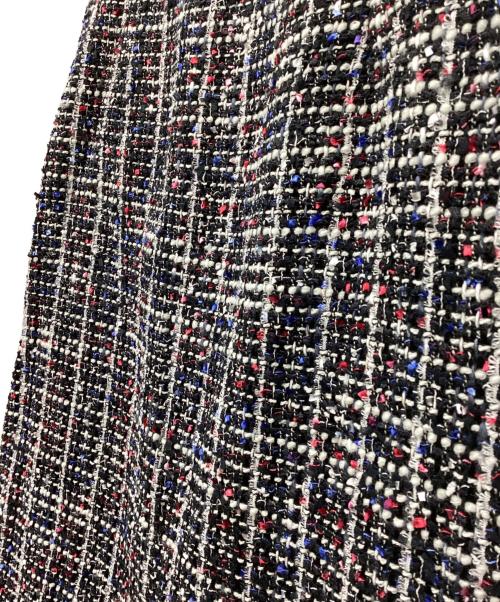 ADORE（アドーア）ADORE (アドーア) トリコロールツィードスカート ネイビー サイズ:36 未使用品の古着・服飾アイテム