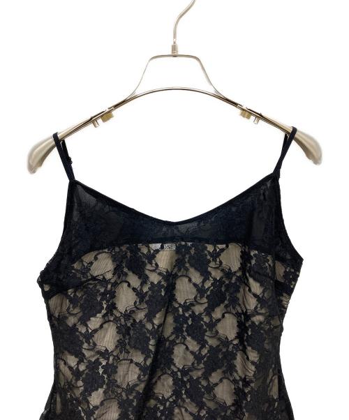 JOSE MOON（ジョゼムーン）JOSE MOON (ジョゼムーン) LACE DOCKING DRESS ベージュ サイズ:38の古着・服飾アイテム
