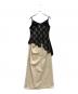 JOSE MOON（ジョゼムーン）の古着「LACE DOCKING DRESS」｜ベージュ