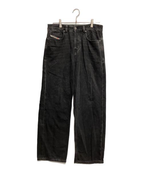 DIESEL（ディーゼル）DIESEL (ディーゼル) 2001 D-MACROデニムパンツ ブラック サイズ:71cm(W28)の古着・服飾アイテム